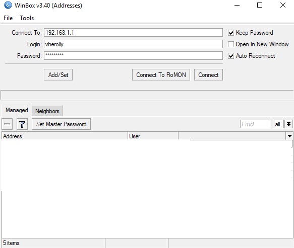 004) VMWare Mikrotik License Level 4